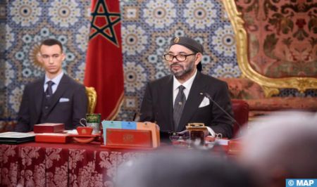 Sa Majesté le Roi Mohammed VI préside un Conseil des ministres